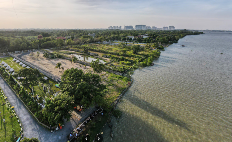 Đất b&aacute;n 1,1ha mặt tiền s&ocirc;ng Đồng Nai v&agrave; đường số 5 phường Long Phước, Th&agrave;nh phố Thủ Đức