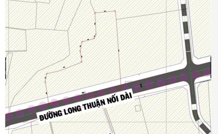 B&aacute;n 6736m2 đất mặt tiền đường Cầu Đ&igrave;nh, phường Long Phước, Tp Thủ Đức